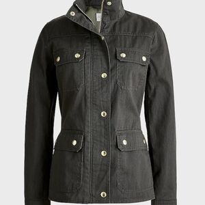 J. Crew Utility Jacket with Stand-Up Collar